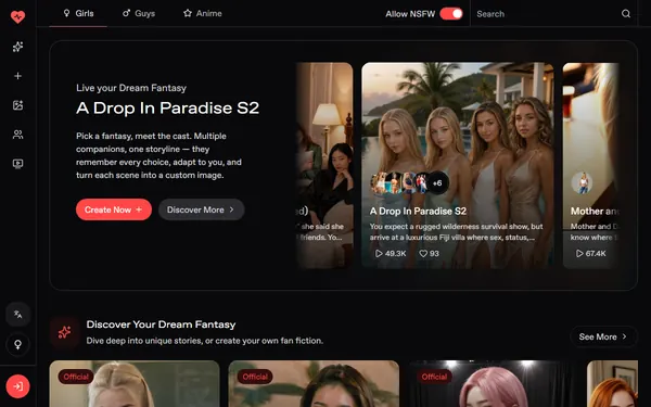 Screenshot of TryNectar, censored